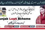 CM Punjab Launching Punjab 1 500 000 Loan