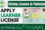 Get a Learner Driving Permit Online in Islamabad & Pakistan