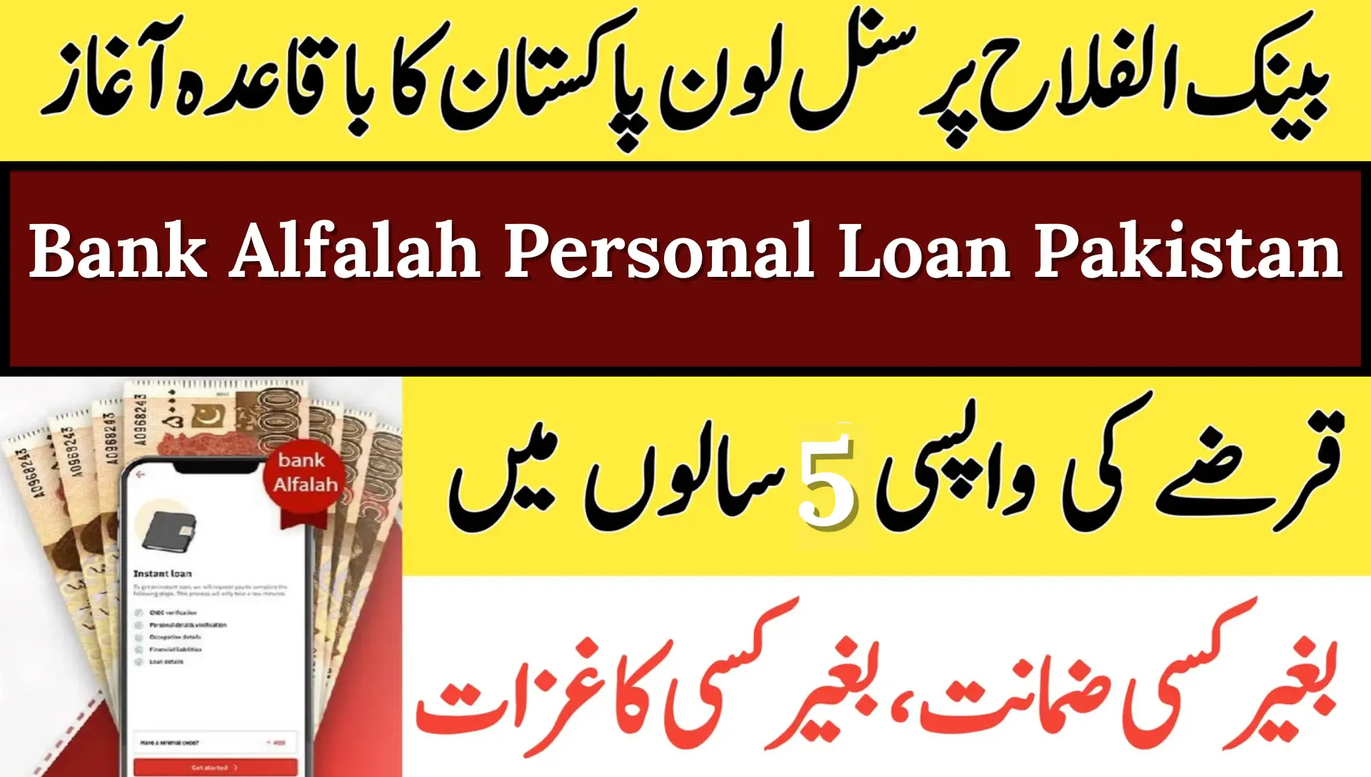Bank Alfalah Personal Loan Pakistan