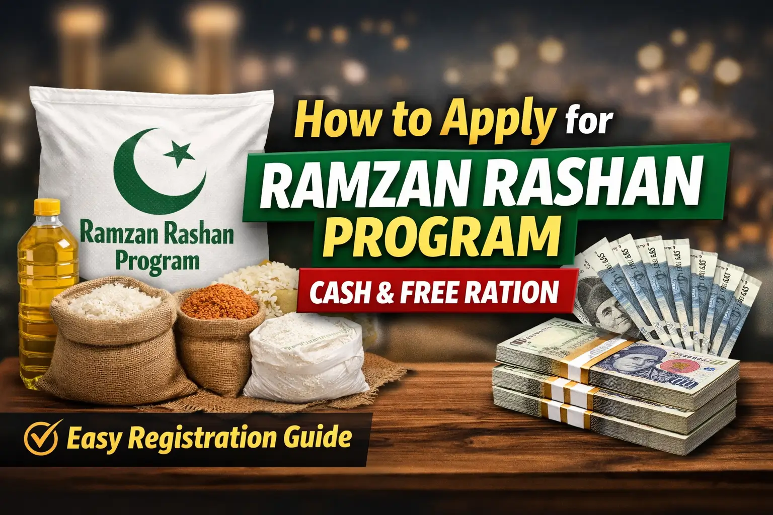 How to Apply for Ramzan Rashan Program 2026 – Complete Guide