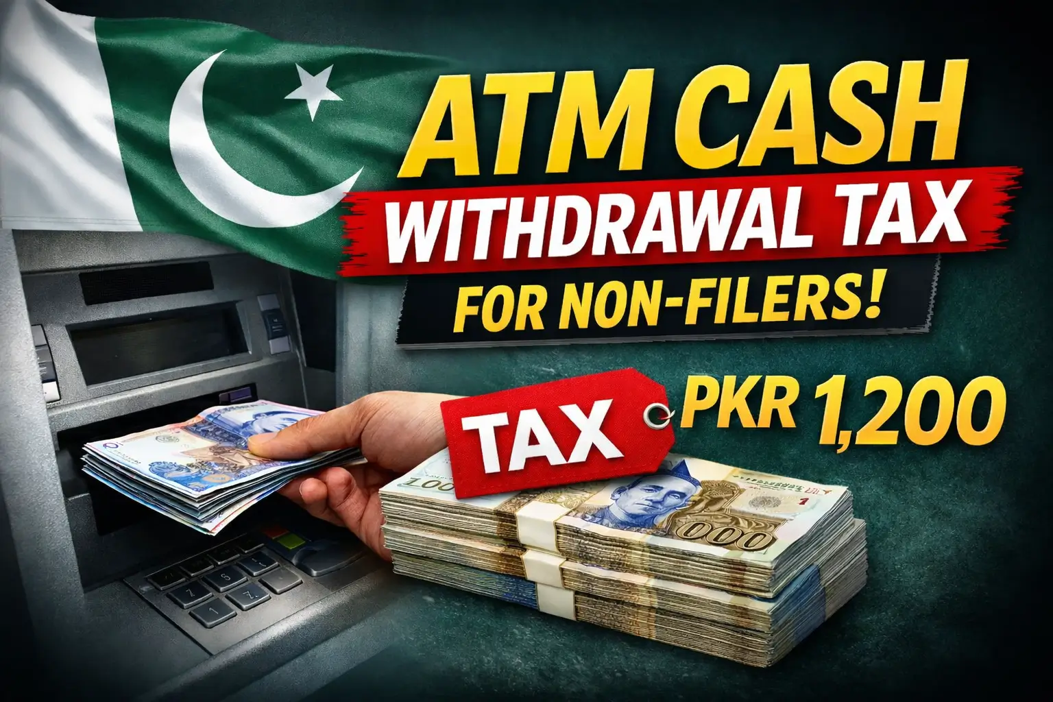 Pakistan Budget ATM Cash Withdrawals Tax