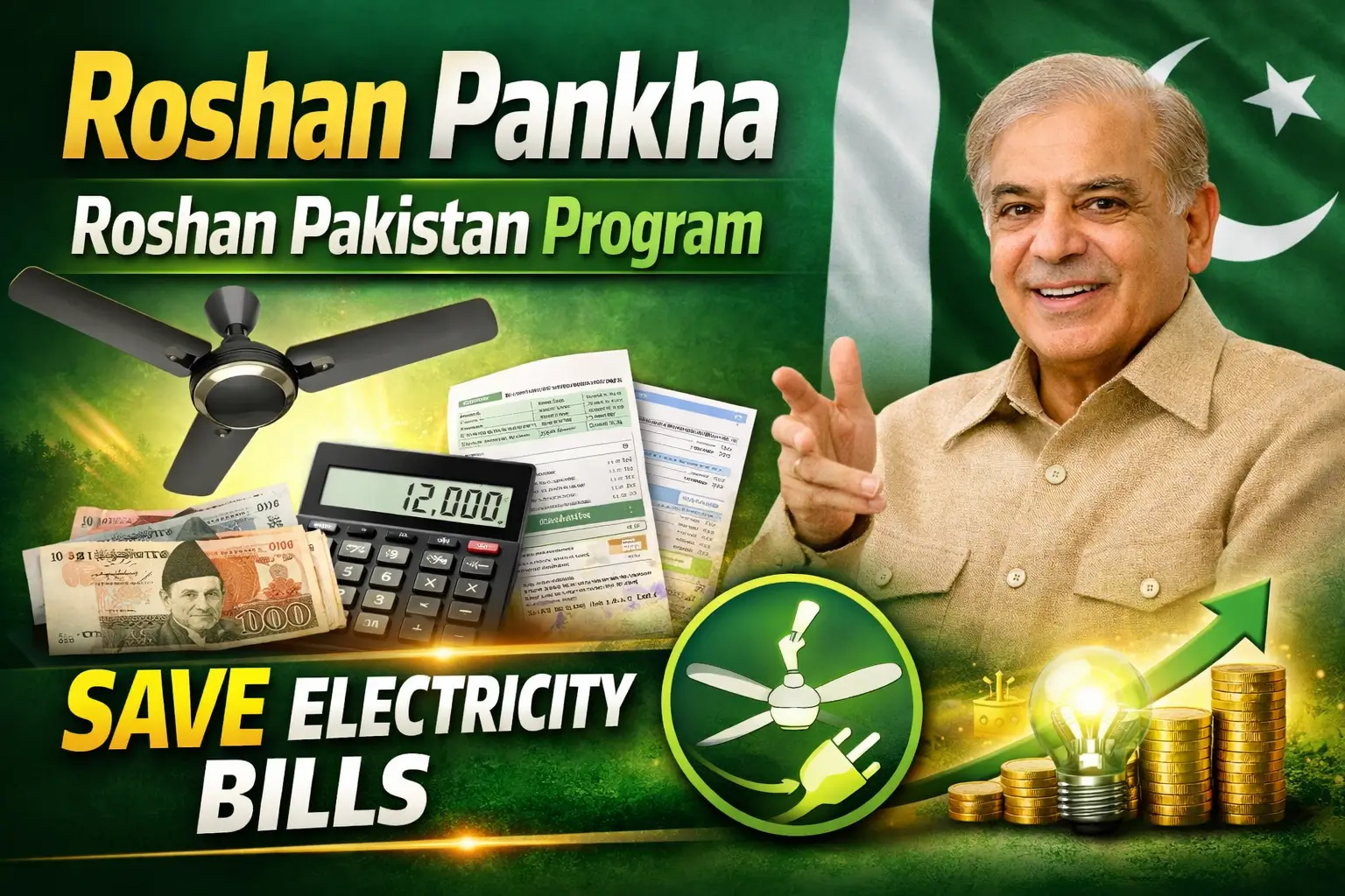 Roshan Pankha Roshan Pakistan Program 2026 – Save Electricity Bills with Energy-Efficient Fans