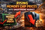 Rising Memory Chip Prices Shock Smartphone Market