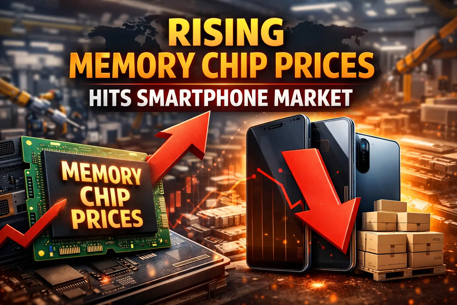 Rising Memory Chip Prices Shock Smartphone Market