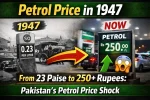 Petrol Price in 1947 To 2026
