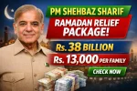 PM Shehbaz Sharif Ramadan Relief Package