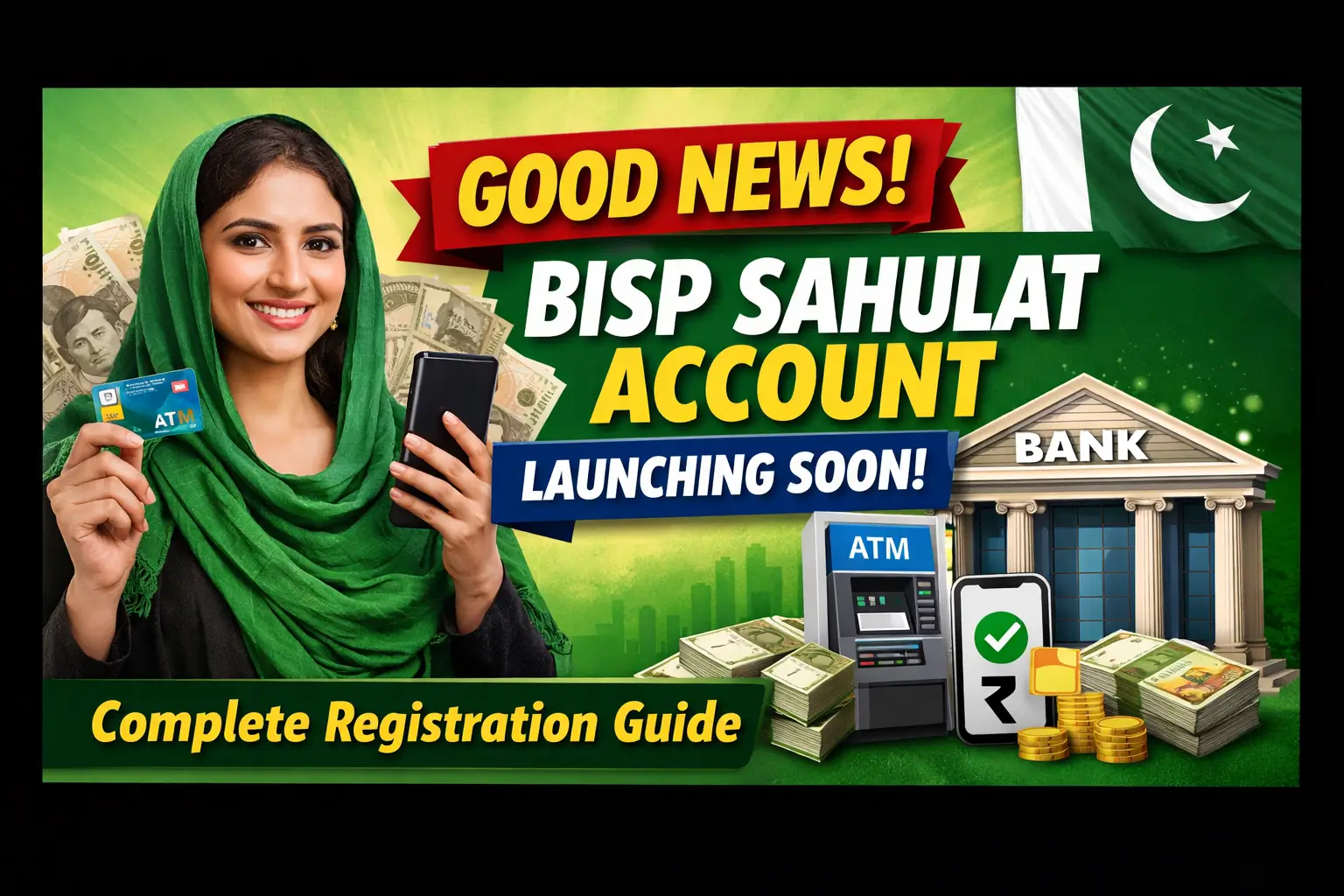 BISP Sahulat Account Launching