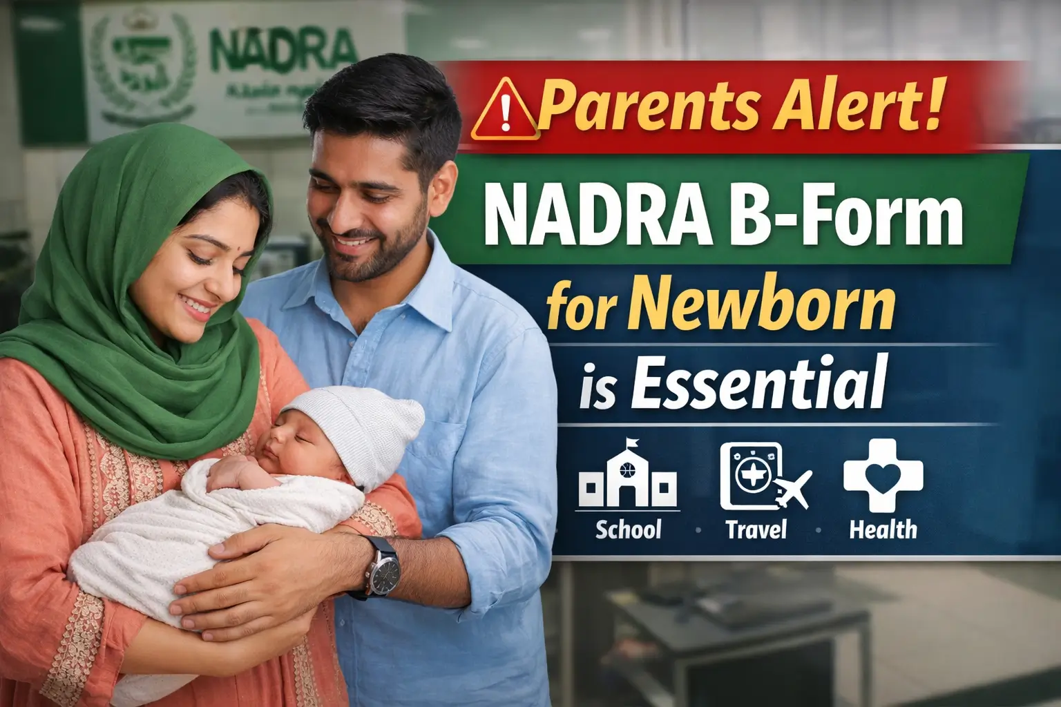 NADRA B-Form for Newborn